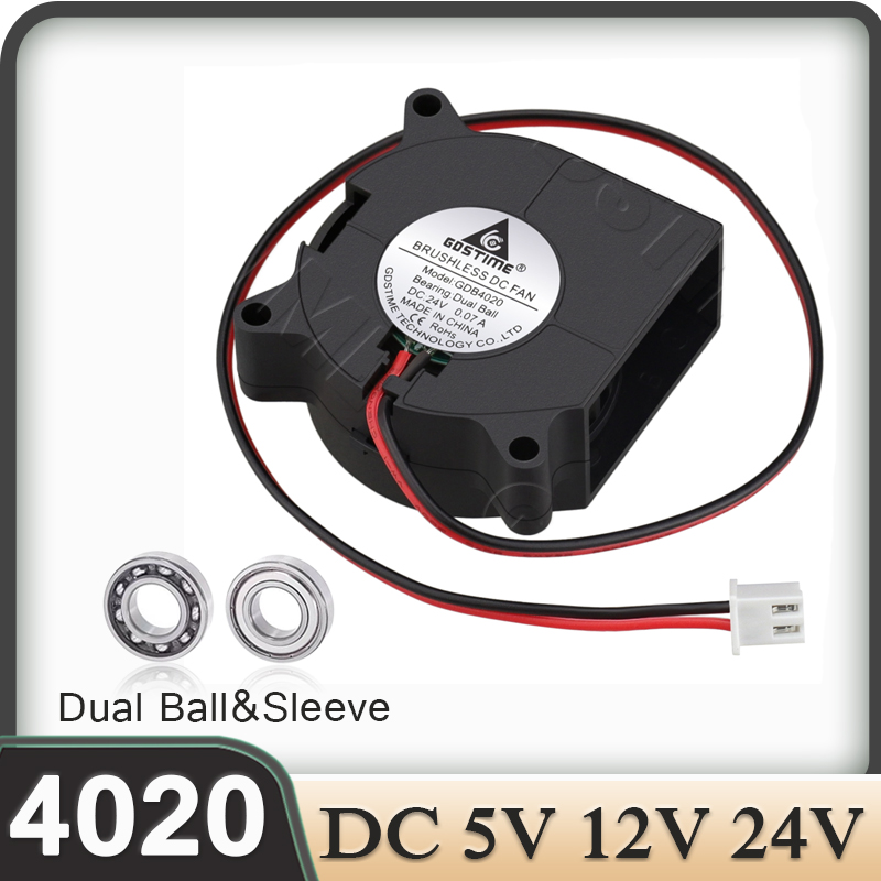 Cooling Fan 40Mm 3D - Gdstime 40mm Fan 4020 Blower Fan
