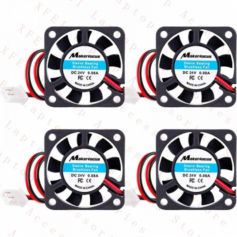Cooling Fan 40Mm 3D - F 4pcs 24V 40mm DC Cooling