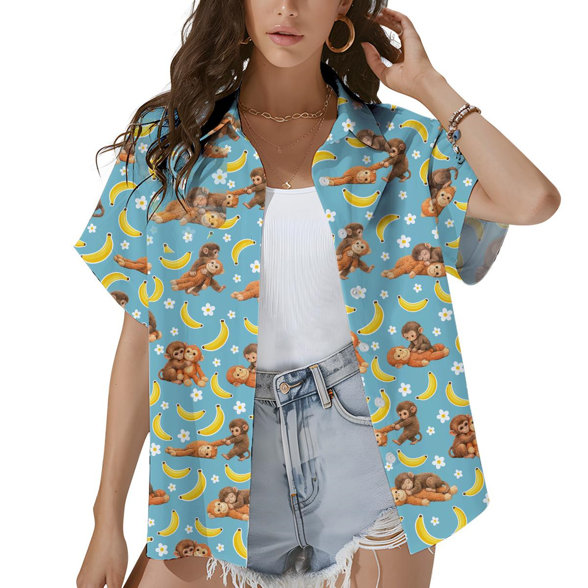 3D Printing Viral - Hot Punch Baby Monkey Hawaiian Shirt