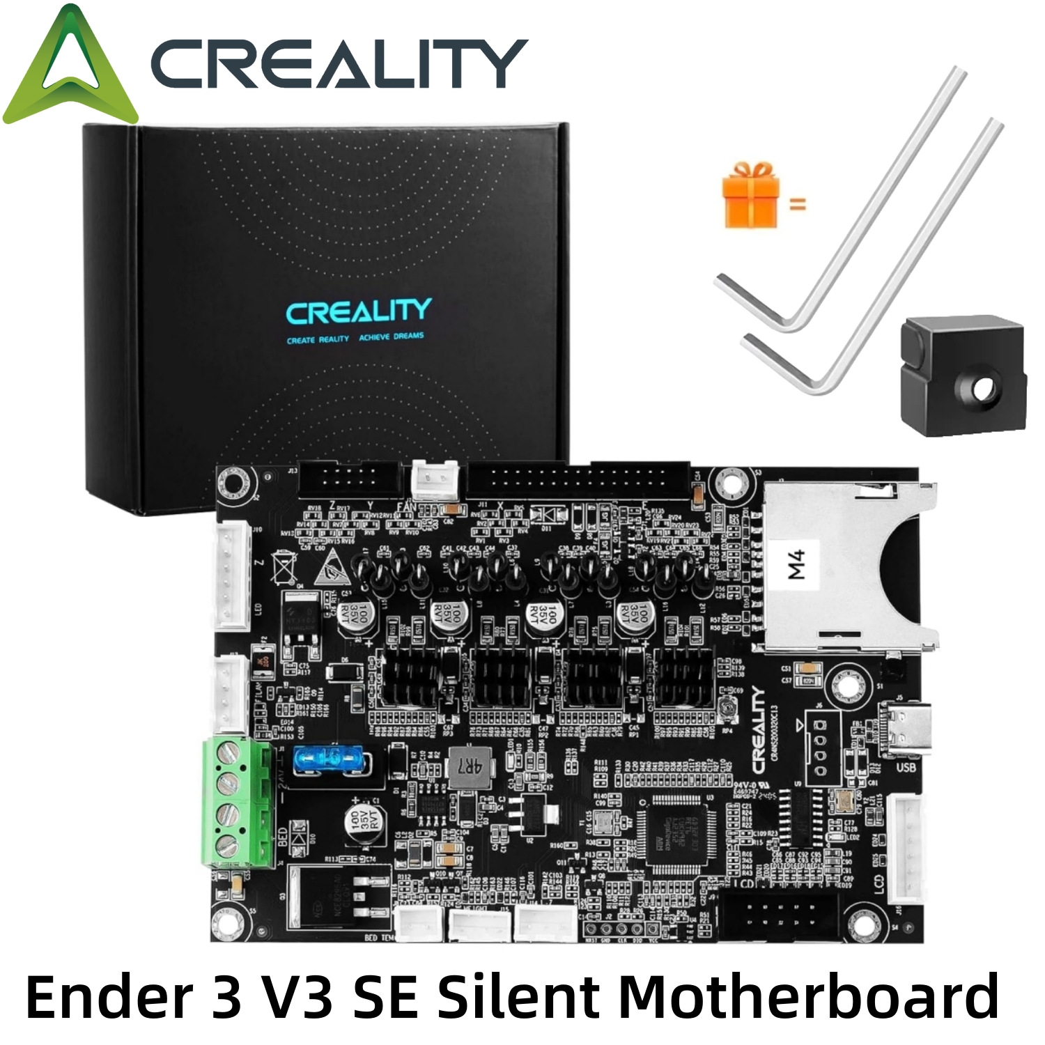 Motherboard 3D Printer - CREALITY Ender 3 V3 SE Silent