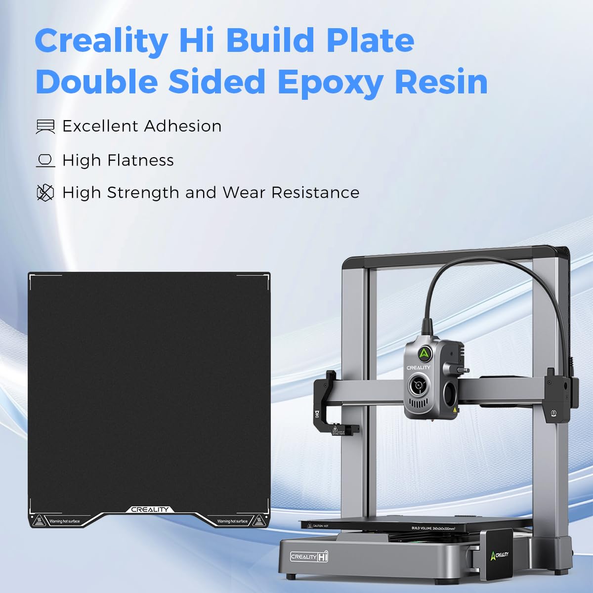 Creality Hi Epoxy Resin Build  - مراجعة 3D Printing Maker وسعره