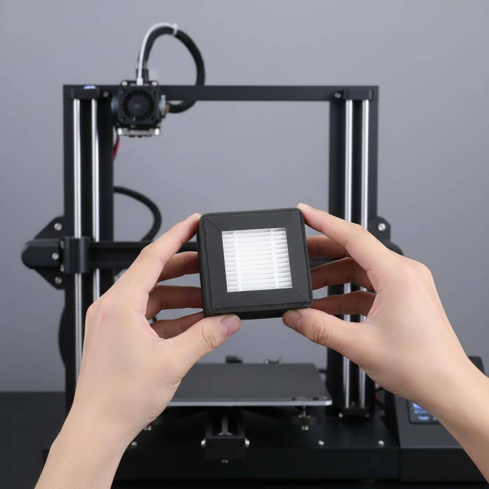 Two-LayerLayer Printer Filter  - مراجعة 3D Printing Voc وسعره
