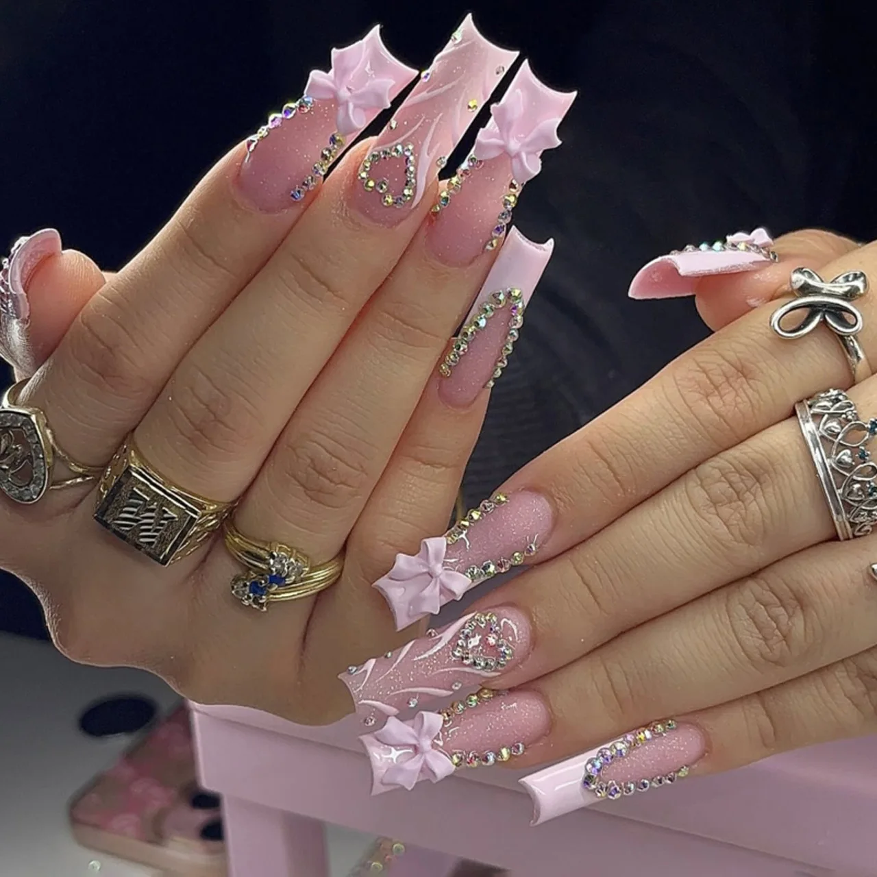 24pcs Pink Leopard Print Press - مراجعة 3D Printing Abs وسعره