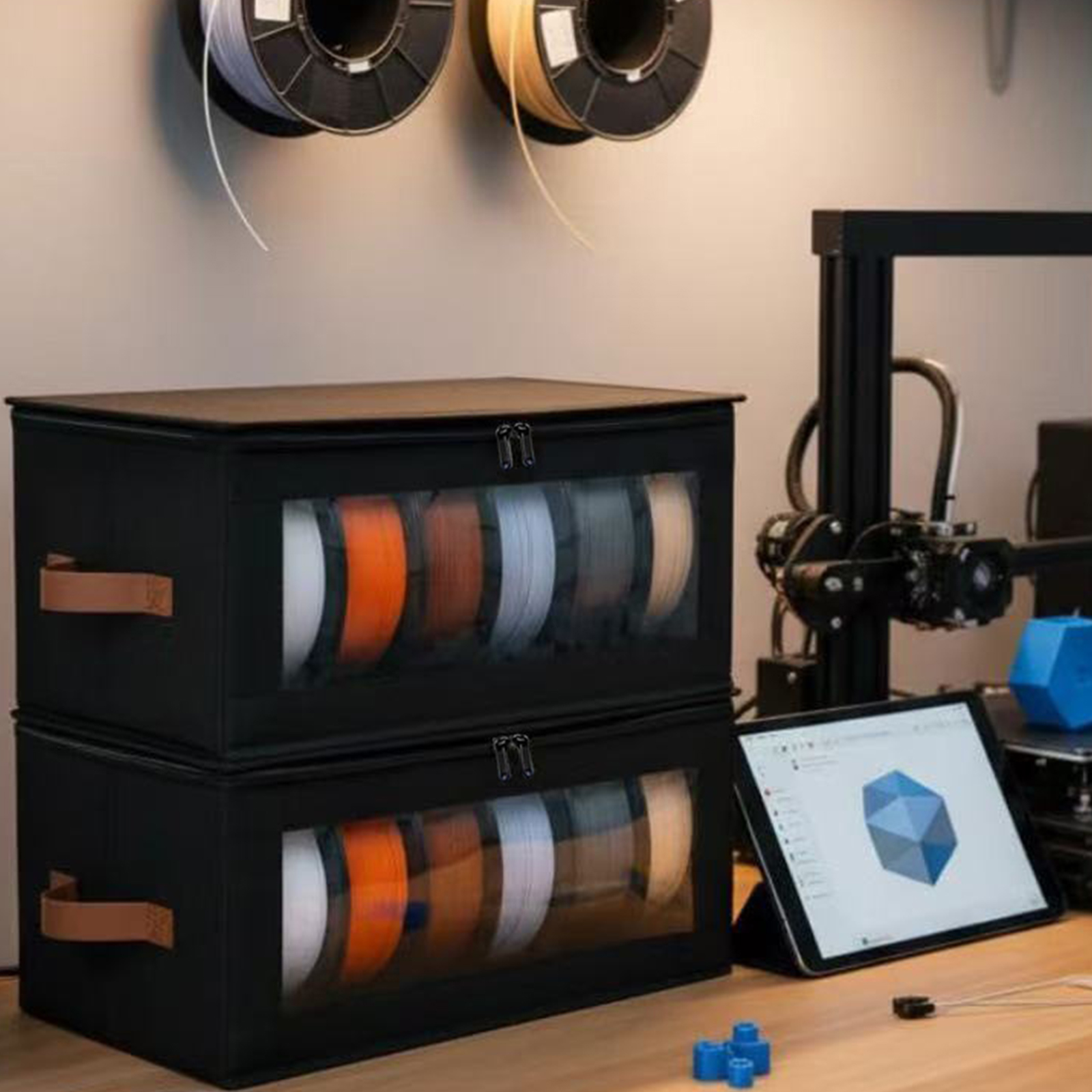 1-10X 3D Printer Filament Stor - مراجعة 3D Printing Fff وسعره