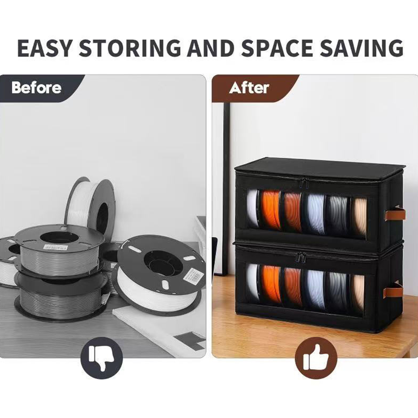 1-10X 3D Printer Filament Stor - مراجعة 3D Printing Fff وسعره