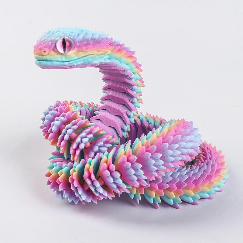 2026 New 3D Printed Snake Real - مراجعة 3D Printing Figure وسعره