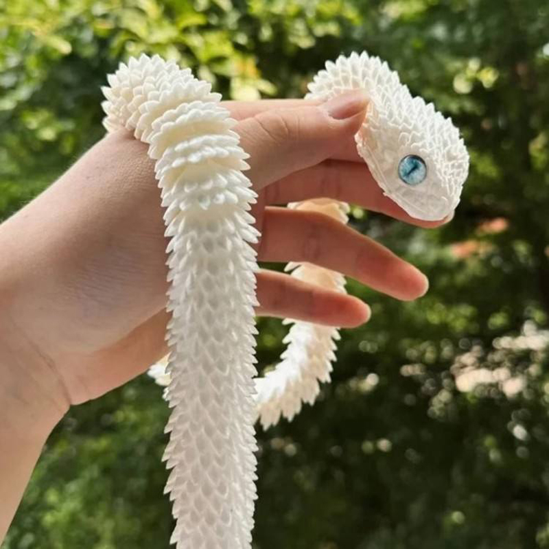 2026 New 3D Printed Snake Real - مراجعة 3D Printing Figure وسعره