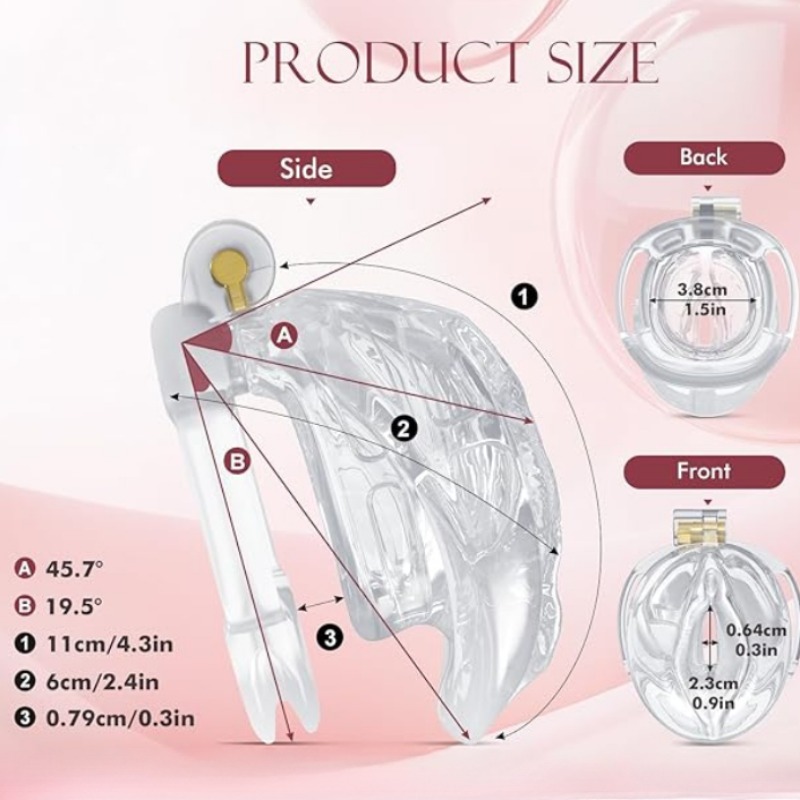 Male Chastity Cage 3D Printed  - مراجعة 3D Printing Tpe وسعره