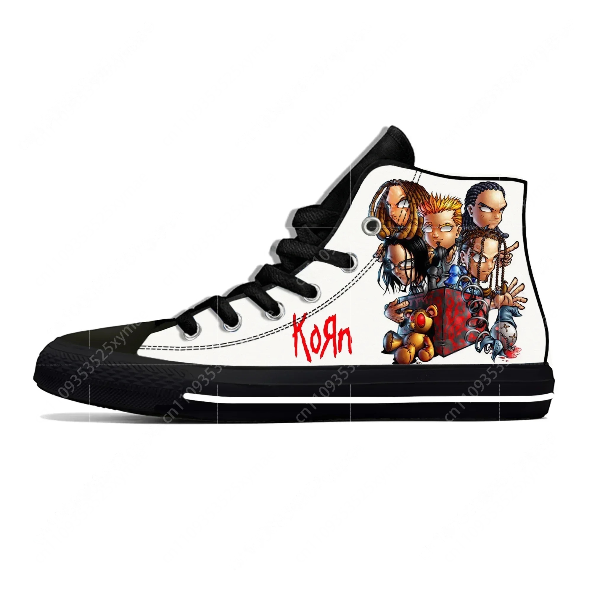 Korn Rock Band High Top Sneake - مراجعة 3D Printing Figure وسعره