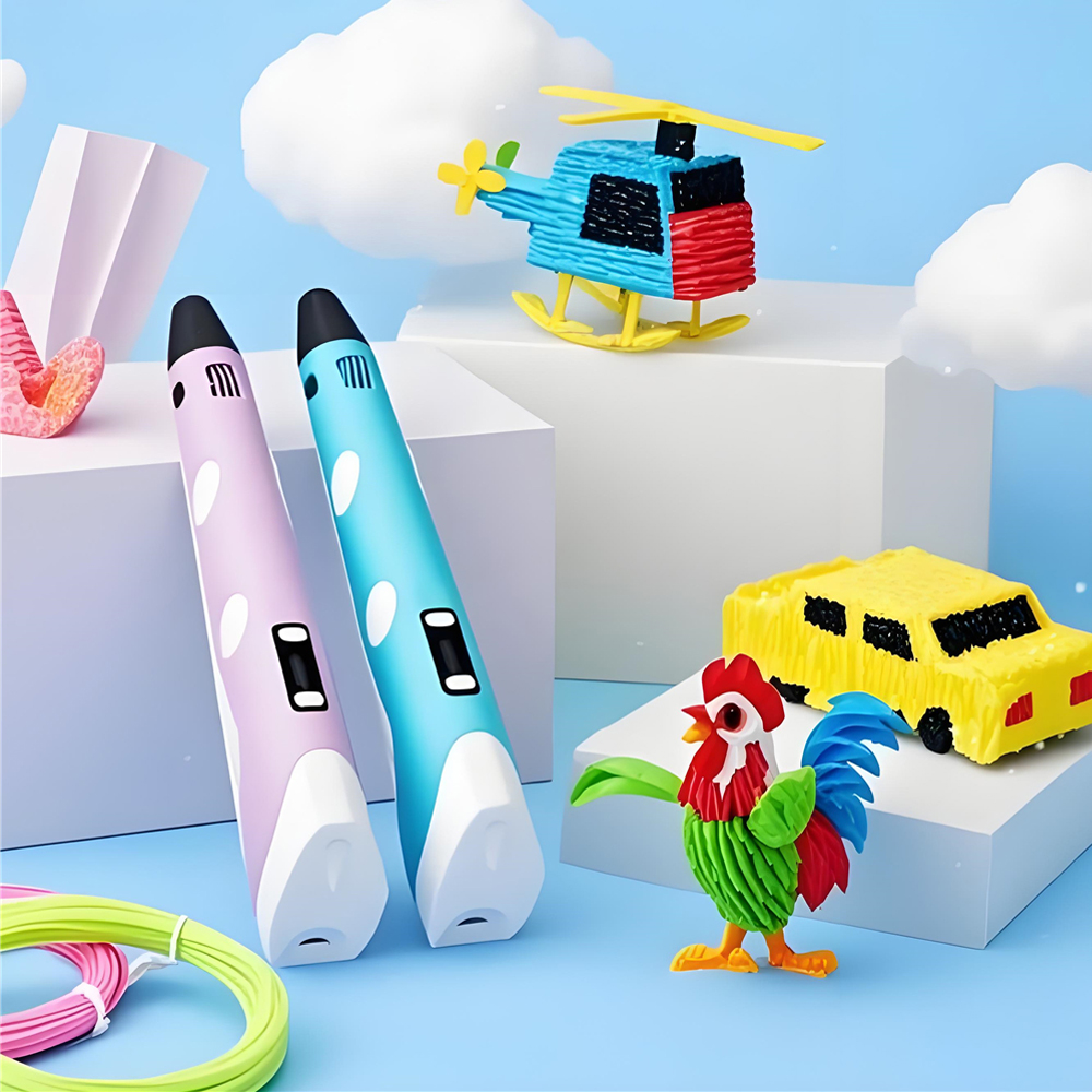 3D Pen With LCD Screen Compati - مراجعة 3D Printing Excavator وسعره
