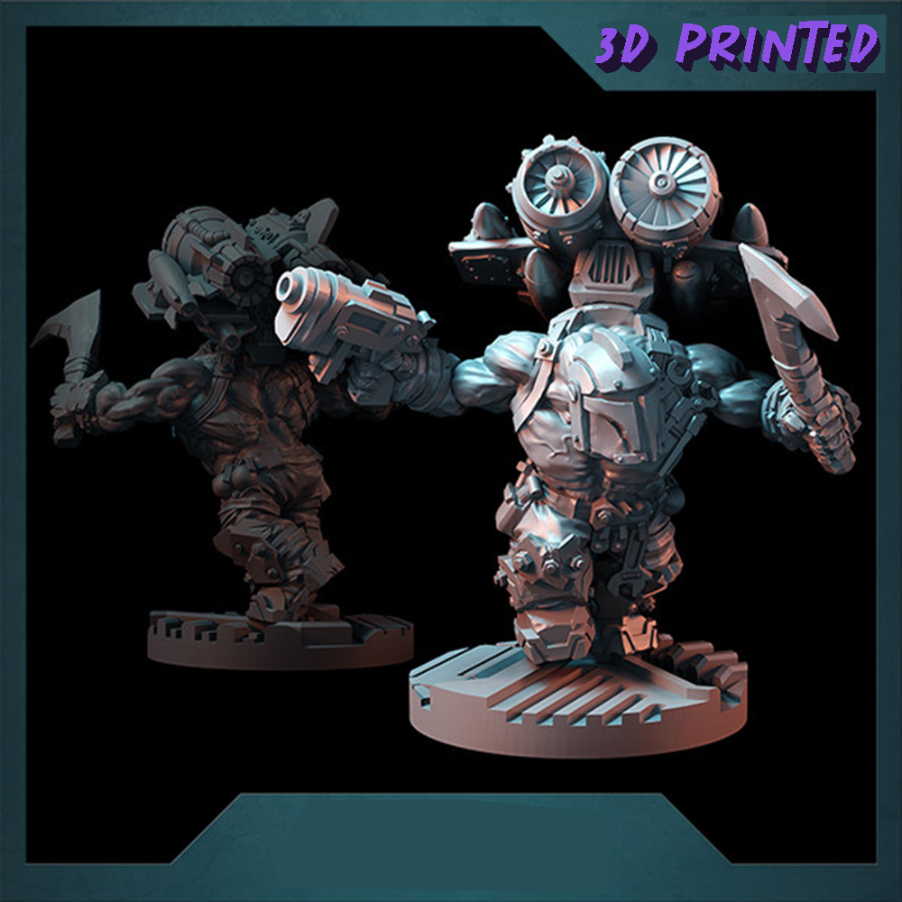 Rocket Orcs  Armour Miniature, - مراجعة 3D Printing Figure وسعره