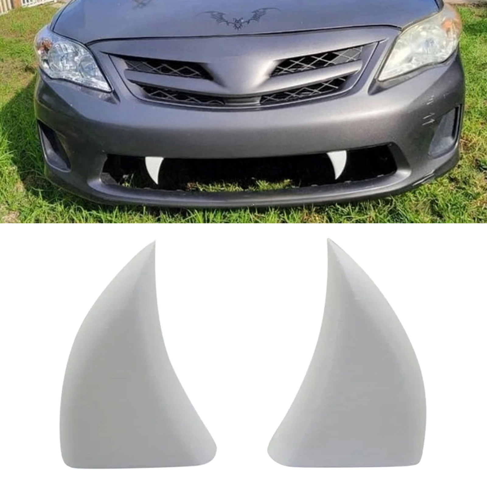 Car Front Grille Teeth Decor 3 - مراجعة 3D Printing Tooth وسعره