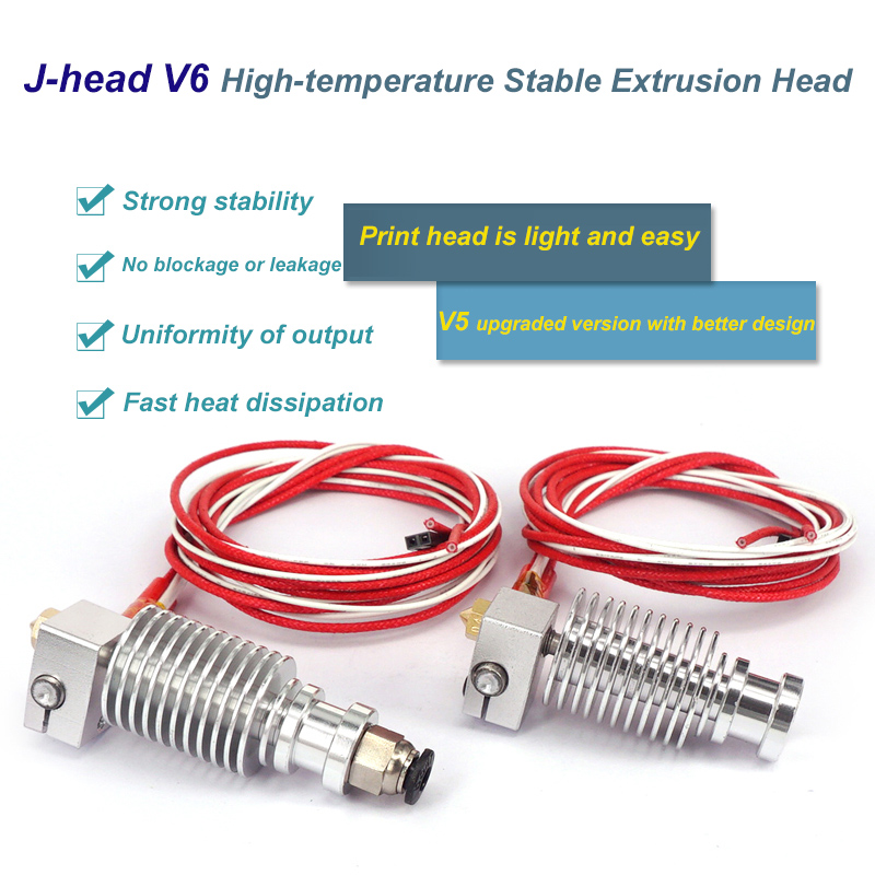 E3d-V6 Extrusion Head Nozzle E - مراجعة 3D Printing Abs وسعره