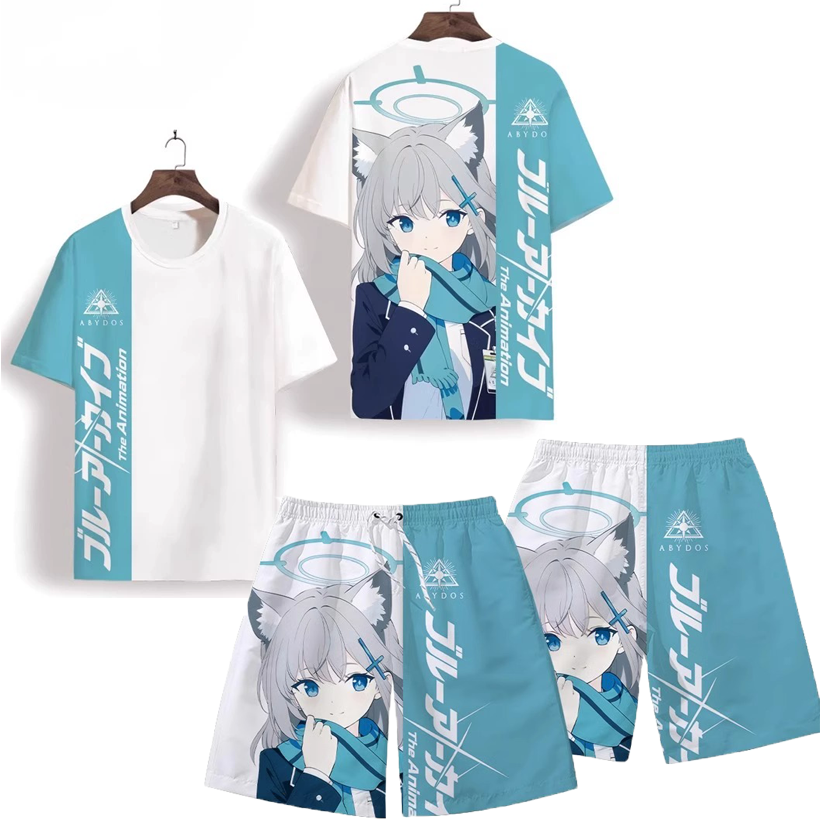 Men's Suits Anime Blue Archive - مراجعة 3D Printing Custom وسعره