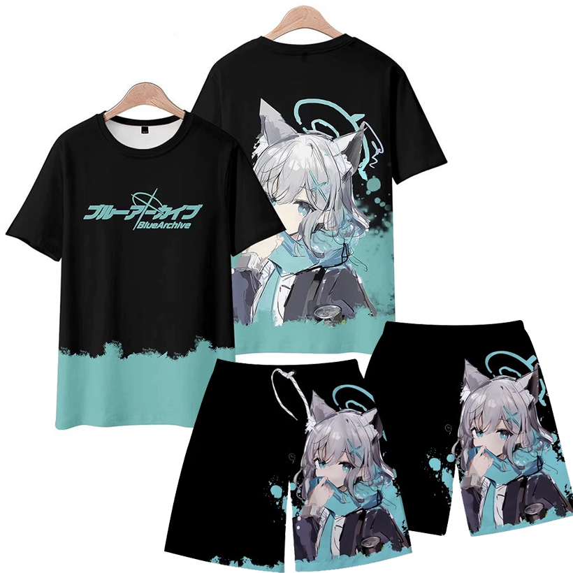 Men's Suits Anime Blue Archive - مراجعة 3D Printing Custom وسعره