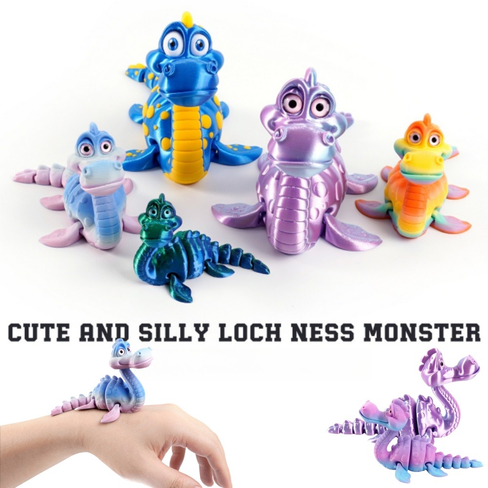 3D Printed Loch Ness Figures T - مراجعة 3D Printing Construction وسعره