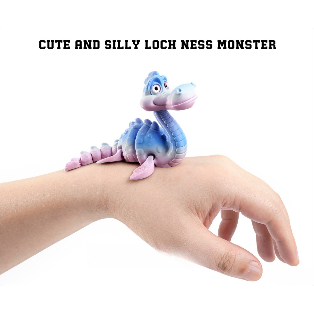 3D Printed Loch Ness Figures T - مراجعة 3D Printing Construction وسعره