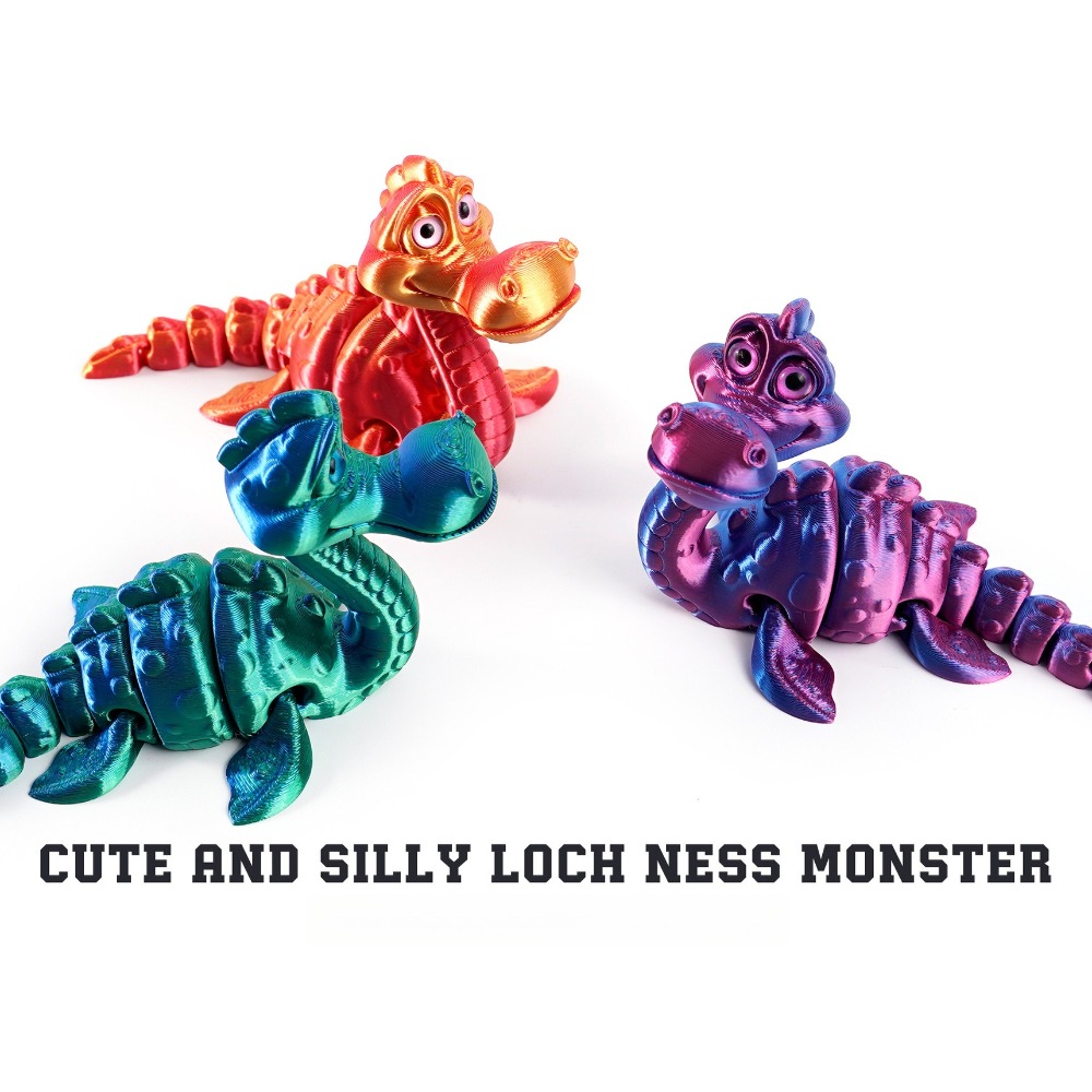 3D Printed Loch Ness Figures T - مراجعة 3D Printing Construction وسعره