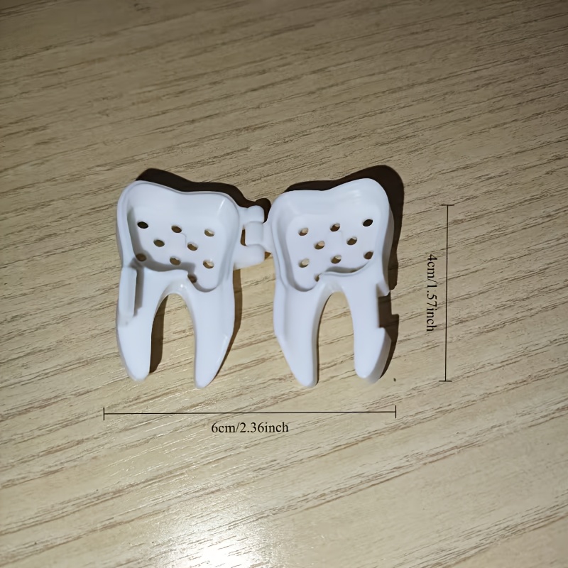 2Pcs 3D Printed Tooth Shaped P - مراجعة 3D Printing Tooth وسعره