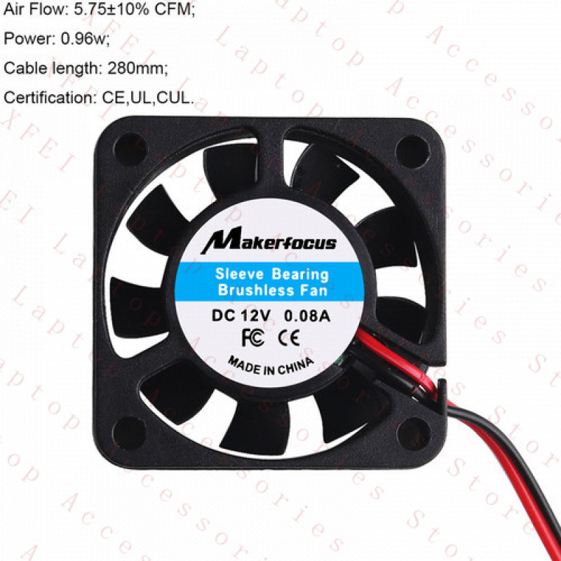 F 4X 12V Laptop 3D Printer DVR - مراجعة Cooling Fan 40Mm 3D وسعره