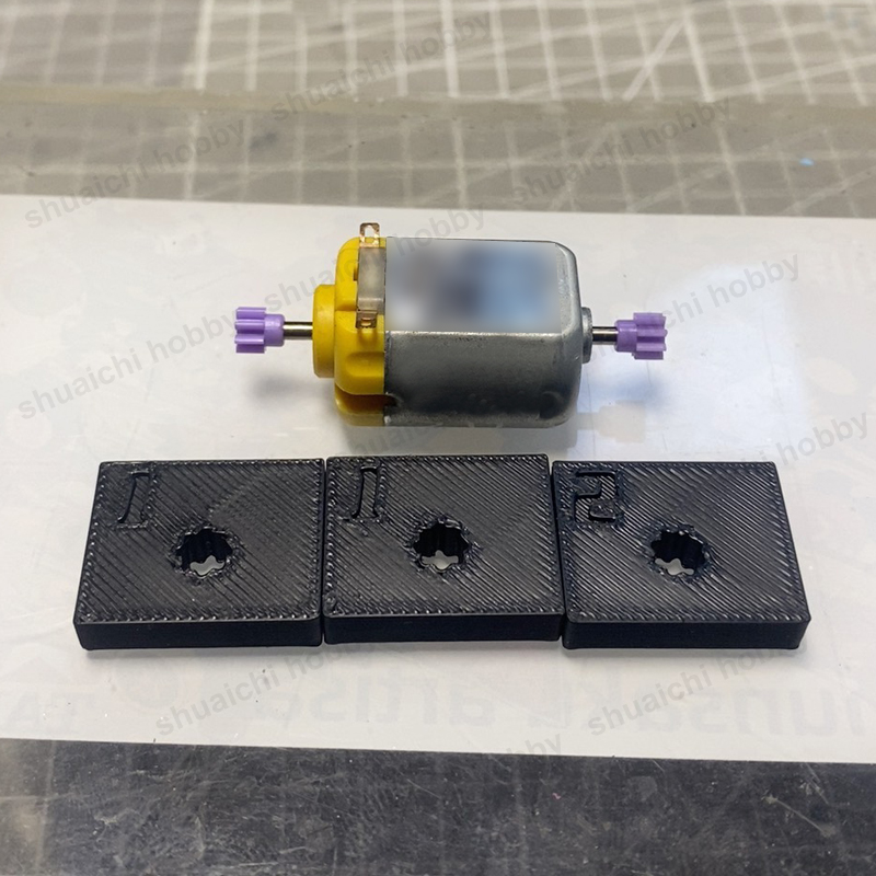 1Set Motor Gear/Drive Shaft Al - مراجعة 3D Printing Tooth وسعره