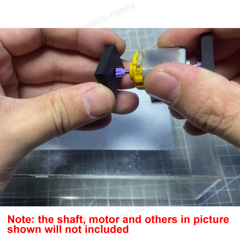 1Set Motor Gear/Drive Shaft Al - مراجعة 3D Printing Tooth وسعره