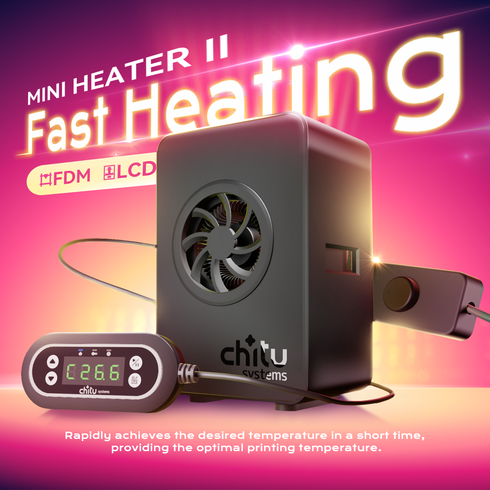 Chitu Systems H2 Mini Heater N - مراجعة 3D Printing Maker وسعره