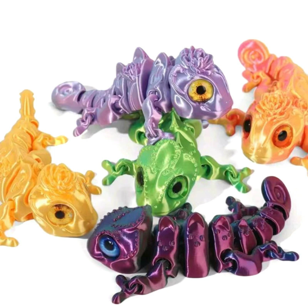 3D Printing Chameleon Figures  - مراجعة 3D Printing Construction وسعره