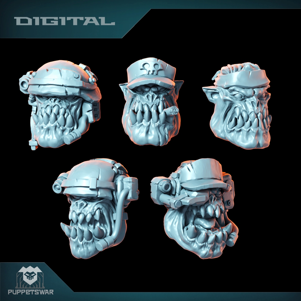 Orc Ultimate Badasses Squad, G - مراجعة 3D Printing Figure وسعره