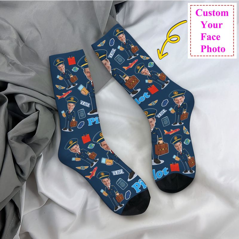 Novelty Men's Funny Pilot Cust - مراجعة 3D Printing Design Free وسعره