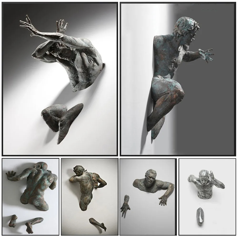 Abstract Sculptures 3D Wall Fi - مراجعة 3D Printing Figure وسعره