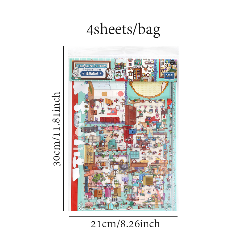 4 Sheets Cute Miniature Painti - مراجعة 3D Printing Construction وسعره
