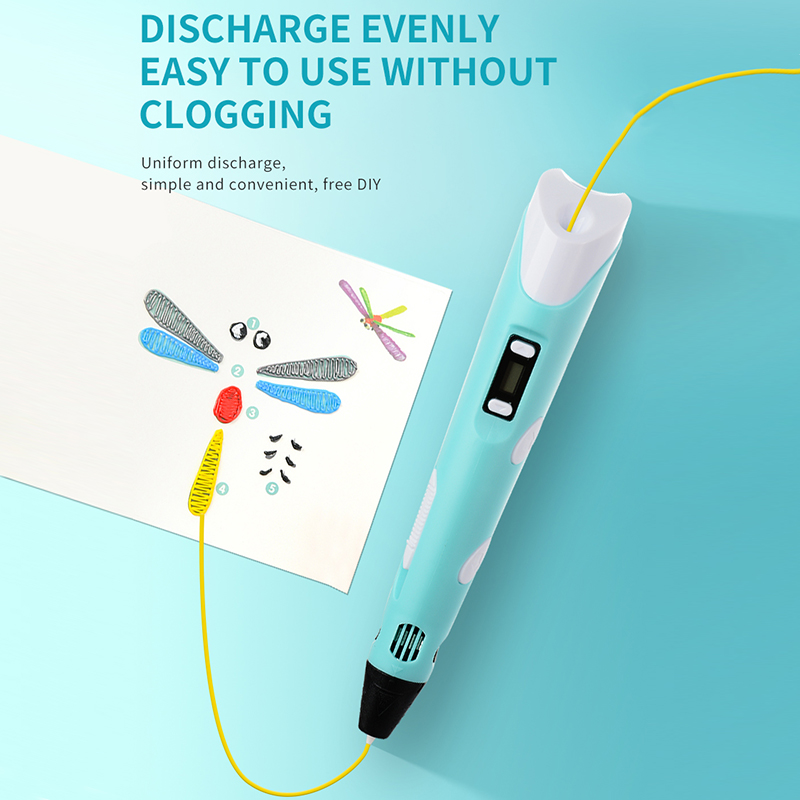 3D Printing Pen DIY Three-dime - مراجعة 3D Printing Excavator وسعره