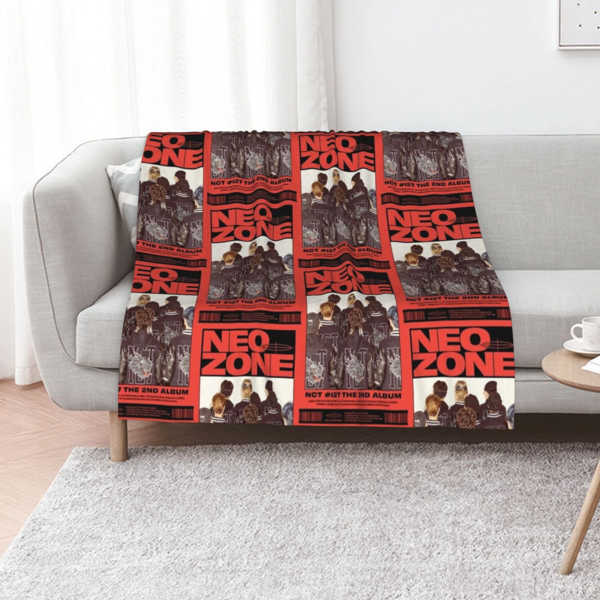 Neo Zone Throw Blanket Fade Re - مراجعة 3D Printing Zone وسعره