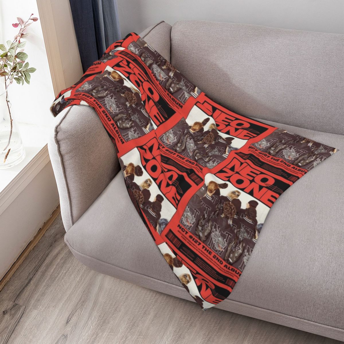 Neo Zone Throw Blanket Fade Re - مراجعة 3D Printing Zone وسعره