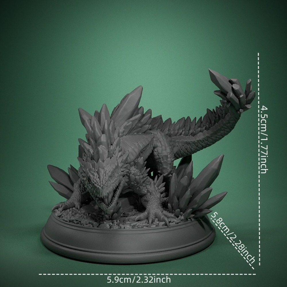 Crystal Lizard Board Game Ches - مراجعة 3D Printing Construction وسعره