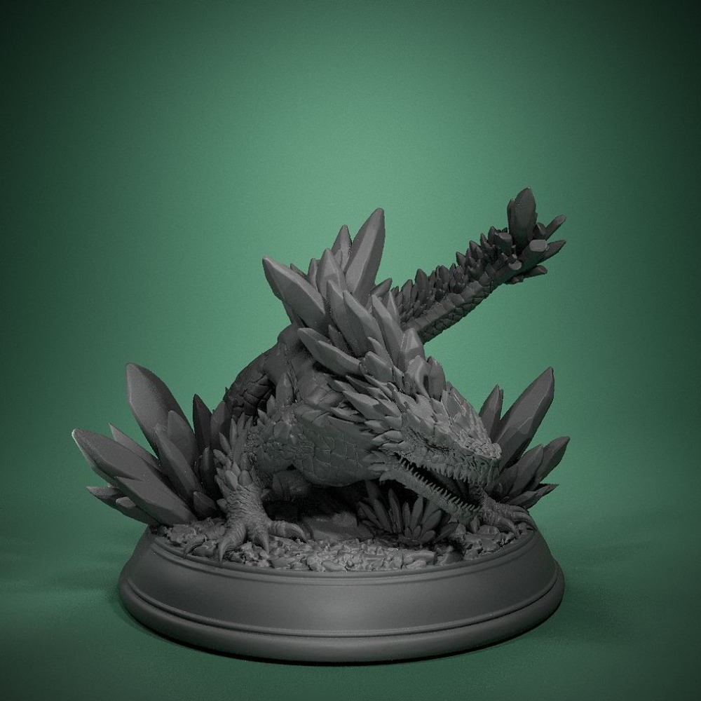 Crystal Lizard Board Game Ches - مراجعة 3D Printing Construction وسعره