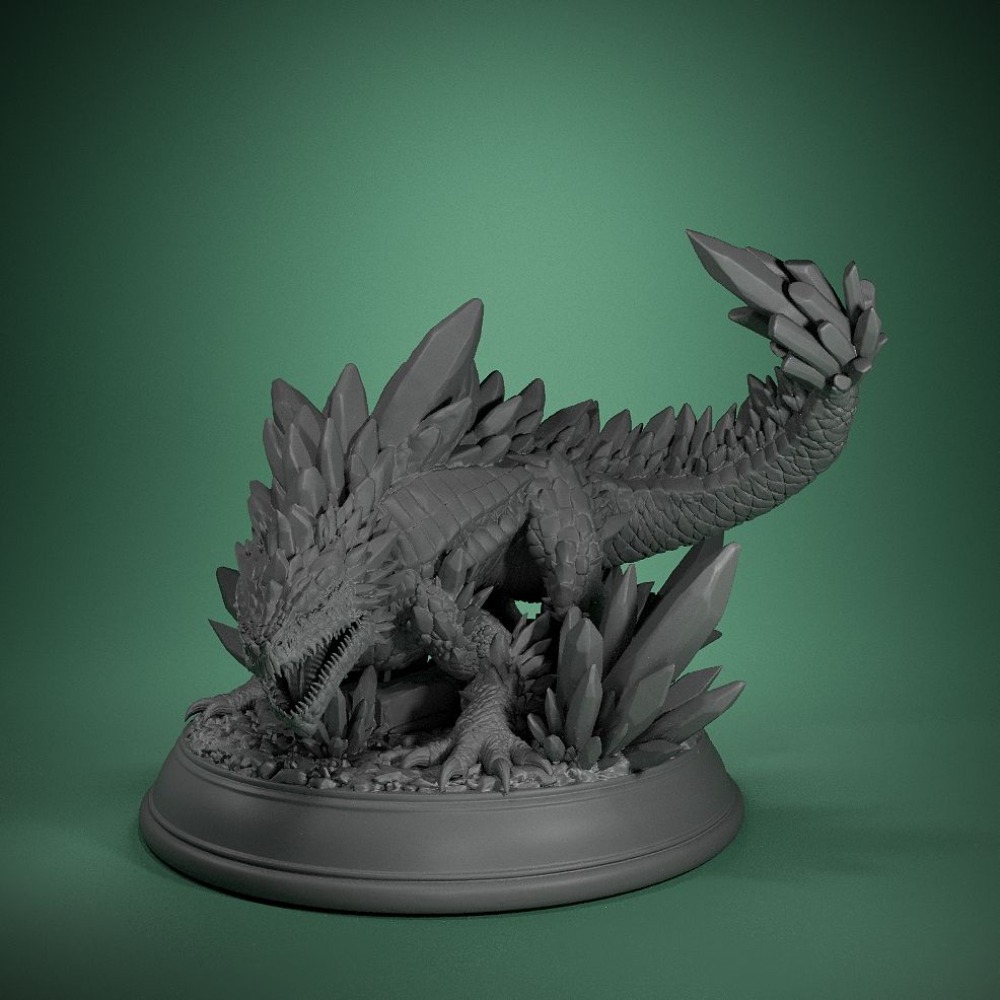 Crystal Lizard Board Game Ches - مراجعة 3D Printing Construction وسعره
