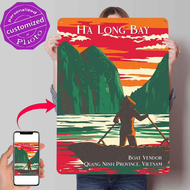 Ha Long Bay Boat Vendor Poster - مراجعة 3D Printing Vendors وسعره