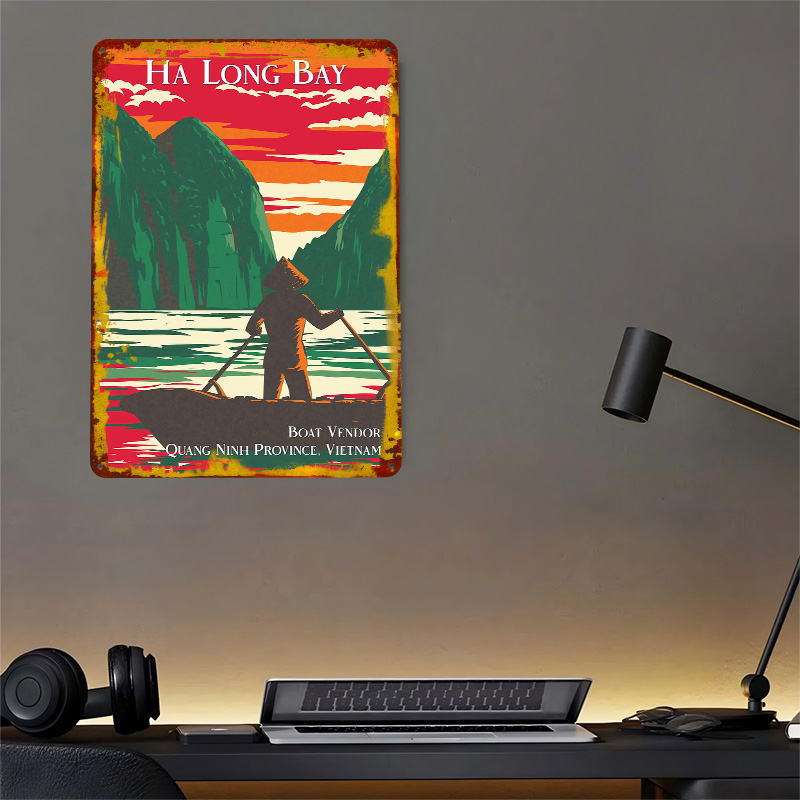 Ha Long Bay Boat Vendor Poster - مراجعة 3D Printing Vendors وسعره