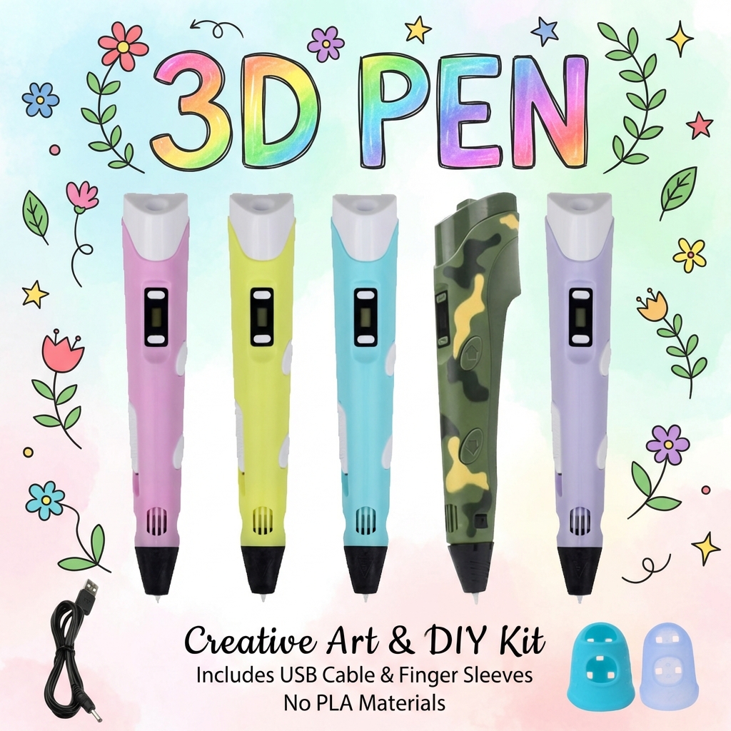 3D Printing Pen PLA Filament 3 - مراجعة 3D Printing Maker وسعره
