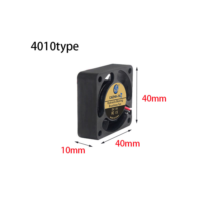 4010 Cooling Fan 2pin 4CM DC 5 - مراجعة Cooling Fan 40Mm 3D وسعره