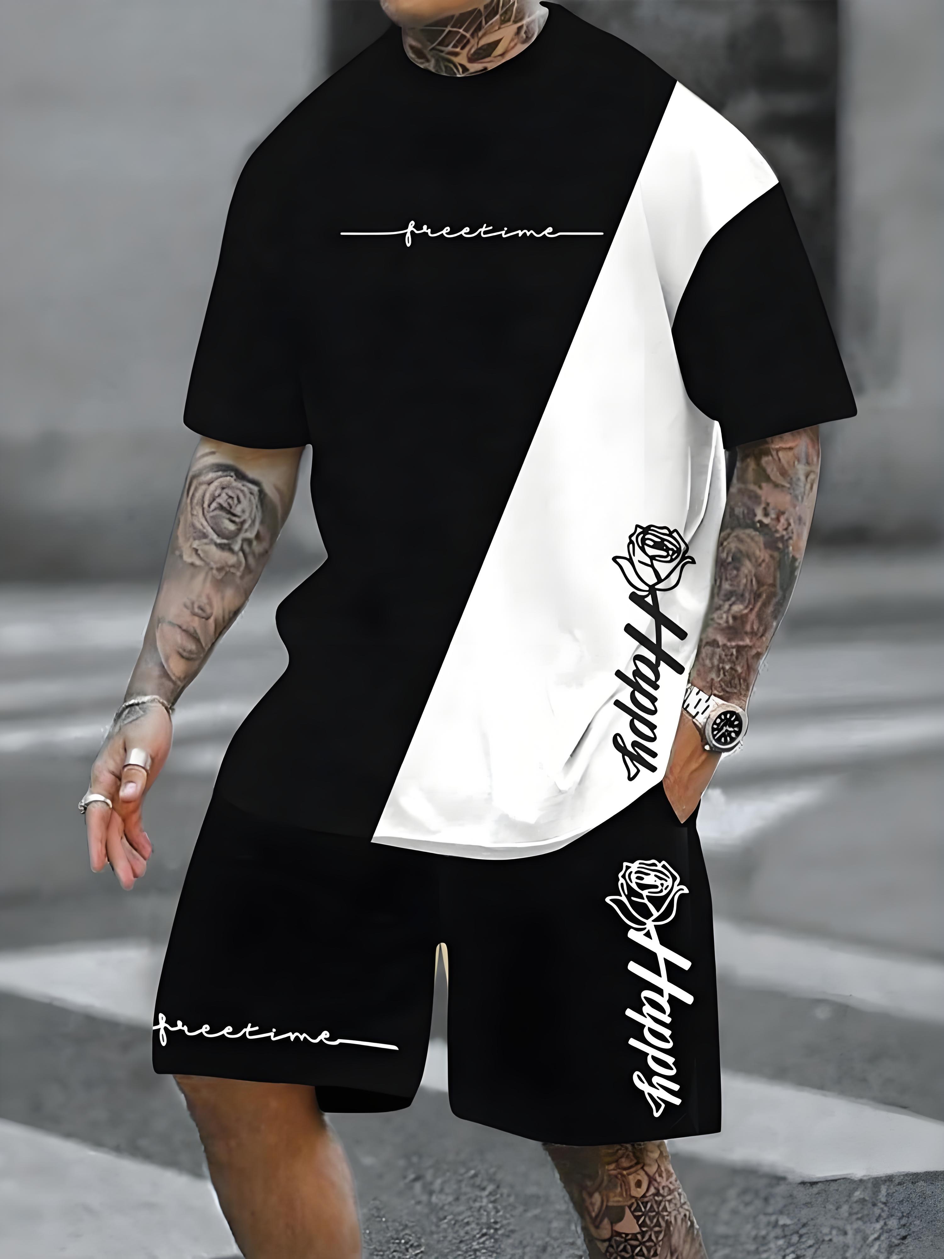 New Plus Size Men's T-shirt An - مراجعة 3D Printing Custom وسعره