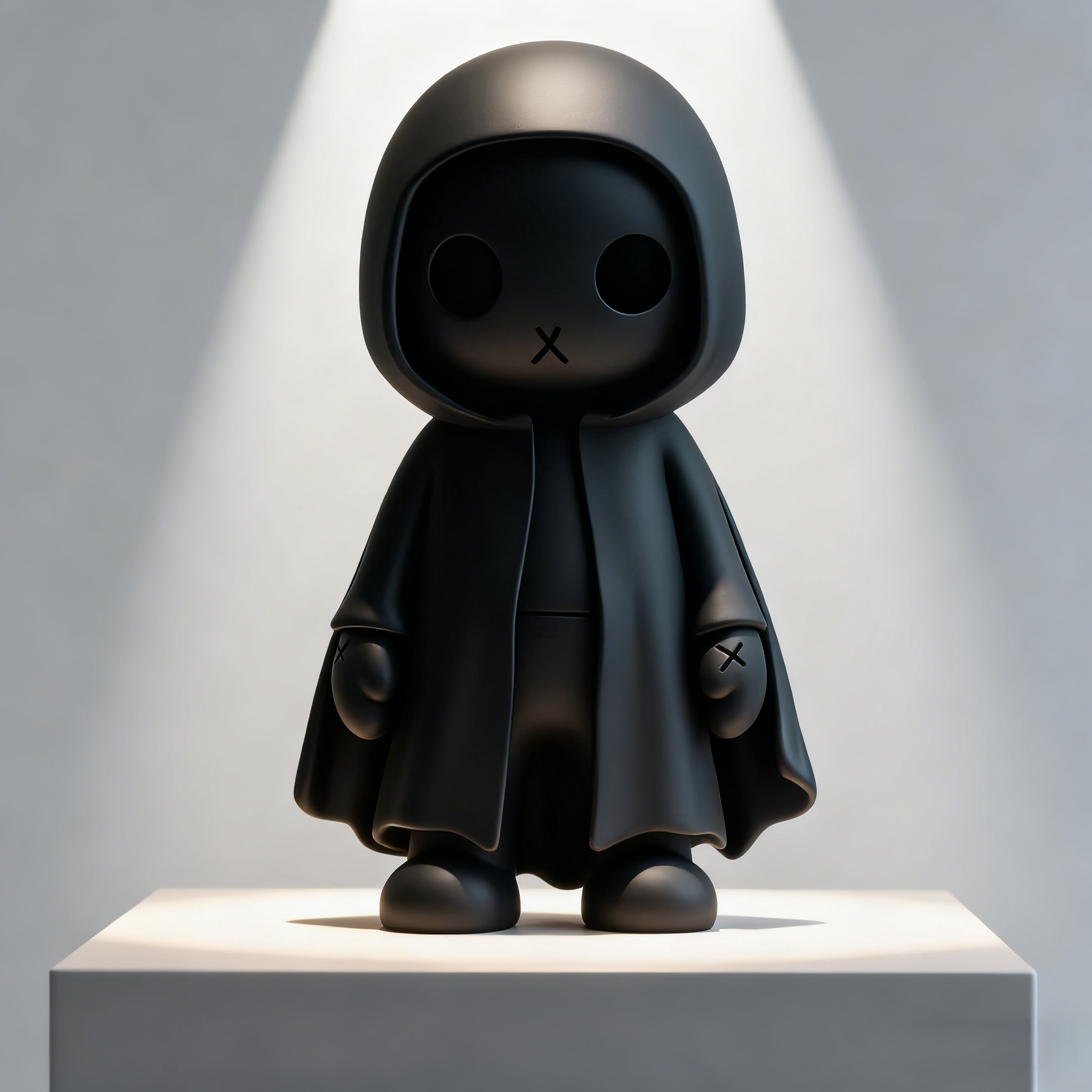 Black & White Ghost 3D Printed - مراجعة 3D Printing Viral وسعره
