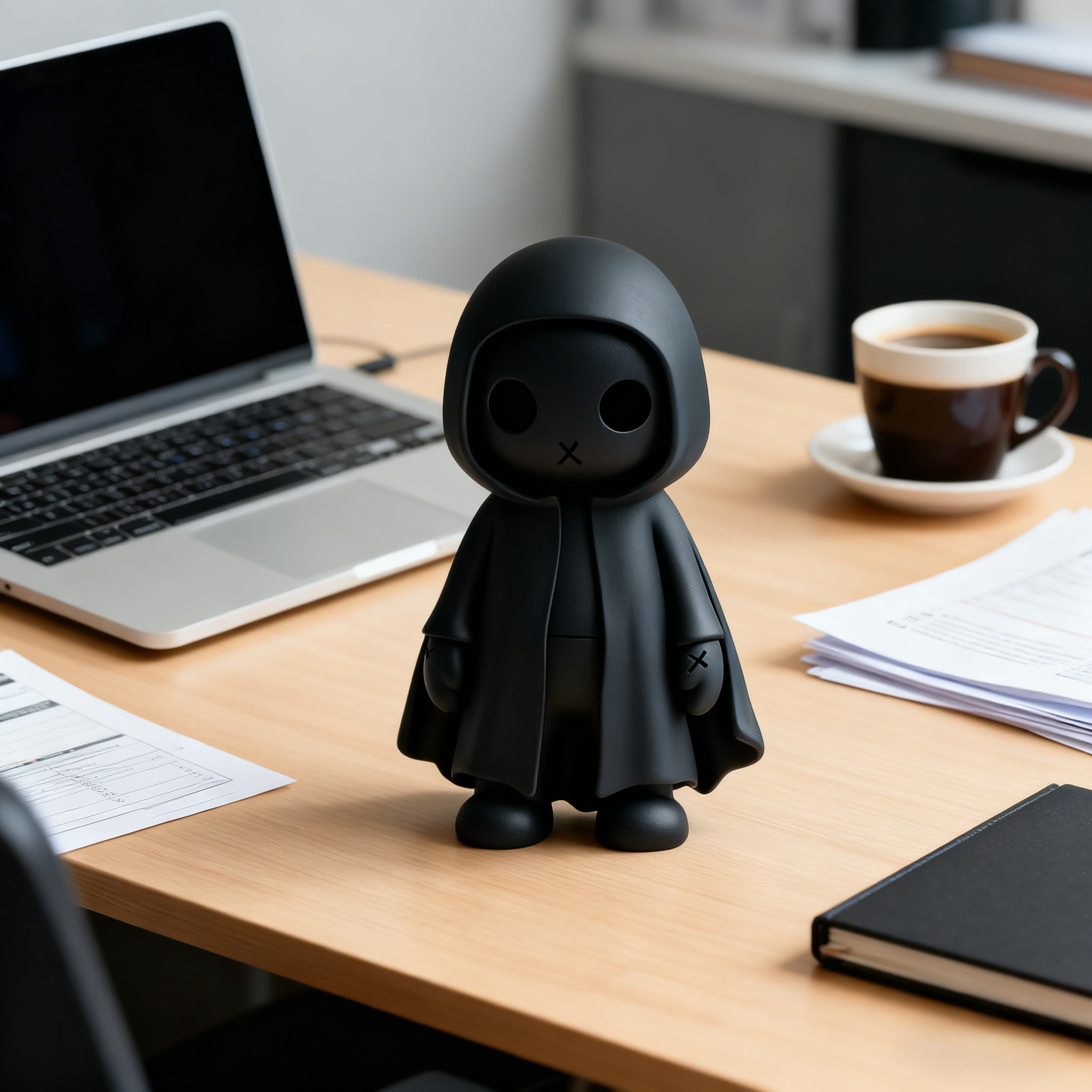 Black & White Ghost 3D Printed - مراجعة 3D Printing Viral وسعره