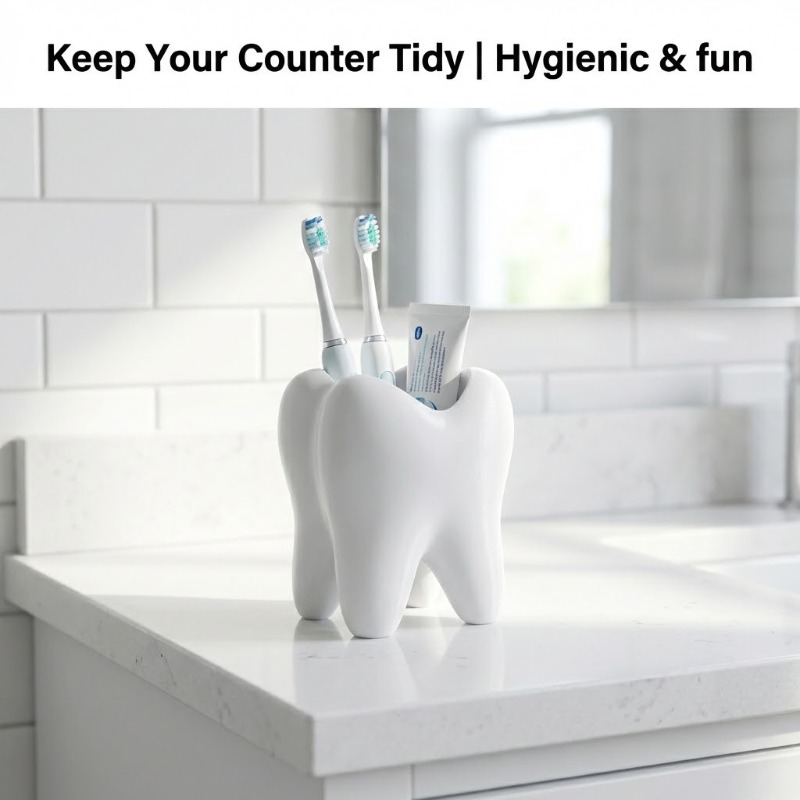 3D Printed Tooth Shaped Deskto - مراجعة 3D Printing Tooth وسعره