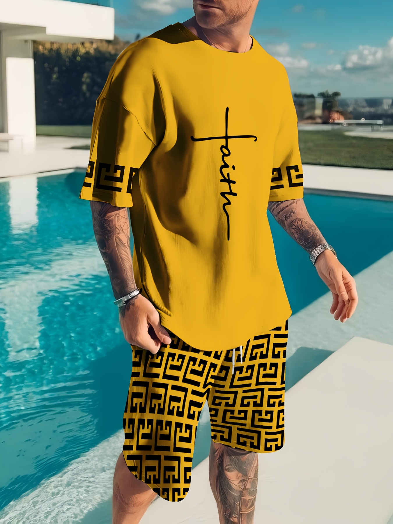 3D Printing Men's Casual Fashi - مراجعة 3D Printing Custom وسعره
