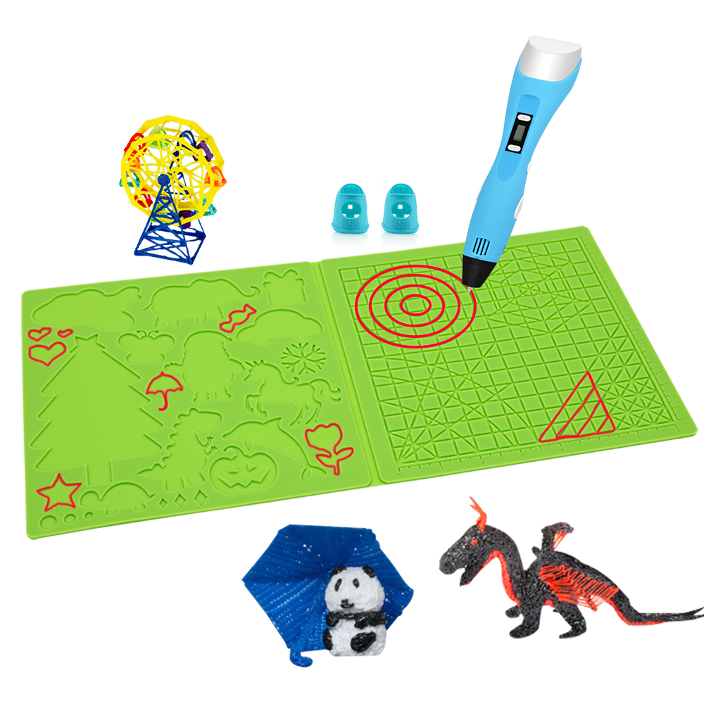 3D Printing Pen Silicone Pad w - مراجعة 3D Printing Tablet وسعره