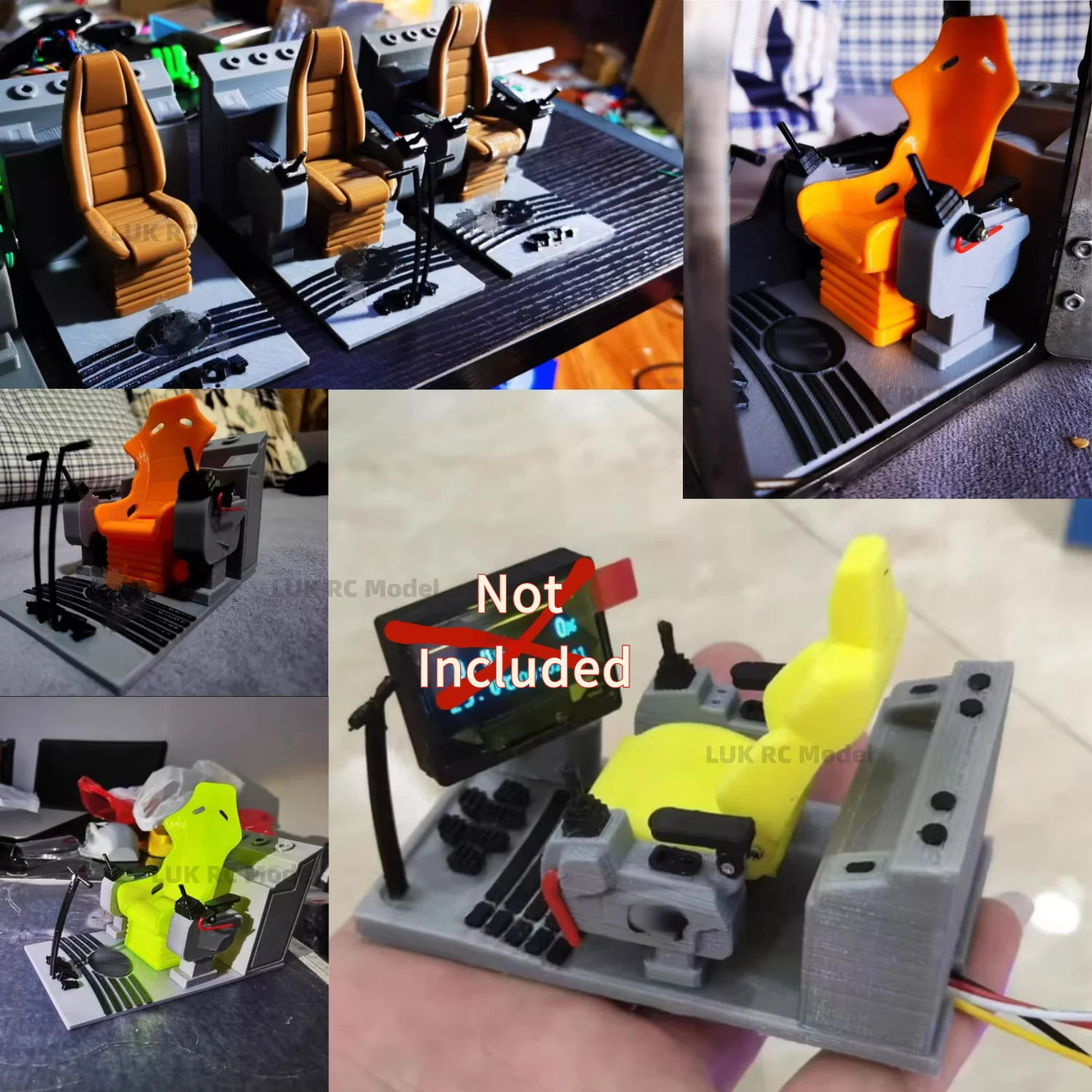 1/12 RC Hydraulic Excavator Mo - مراجعة 3D Printing Excavator وسعره