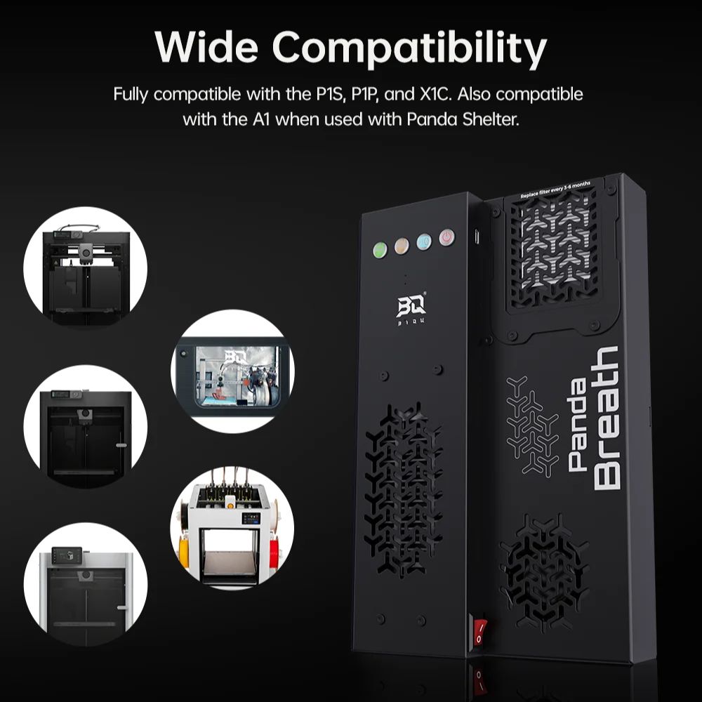BIGTREETECH Panda Breath Smart - مراجعة 3D Printing Fff وسعره